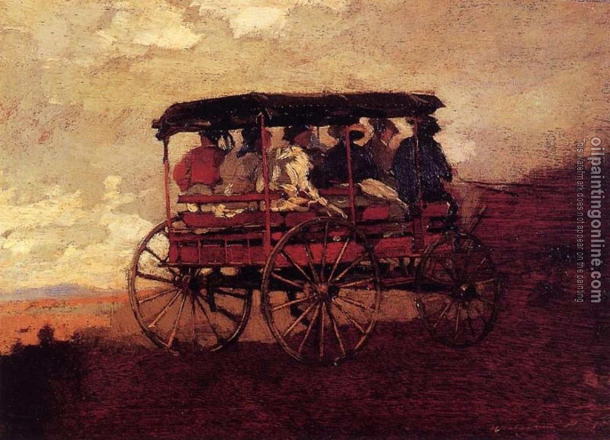 Homer, Winslow - White Mountain Wagon